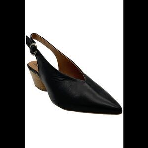 Miz Mooz Women's Heidi Slingback Heels Black - Medium